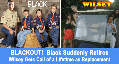 BLACK-OUT! Winston Black Retires; Brian Wilsey Tapped as Replacement