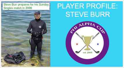 Phi Alpha Cup Player Profile: Steve Burr